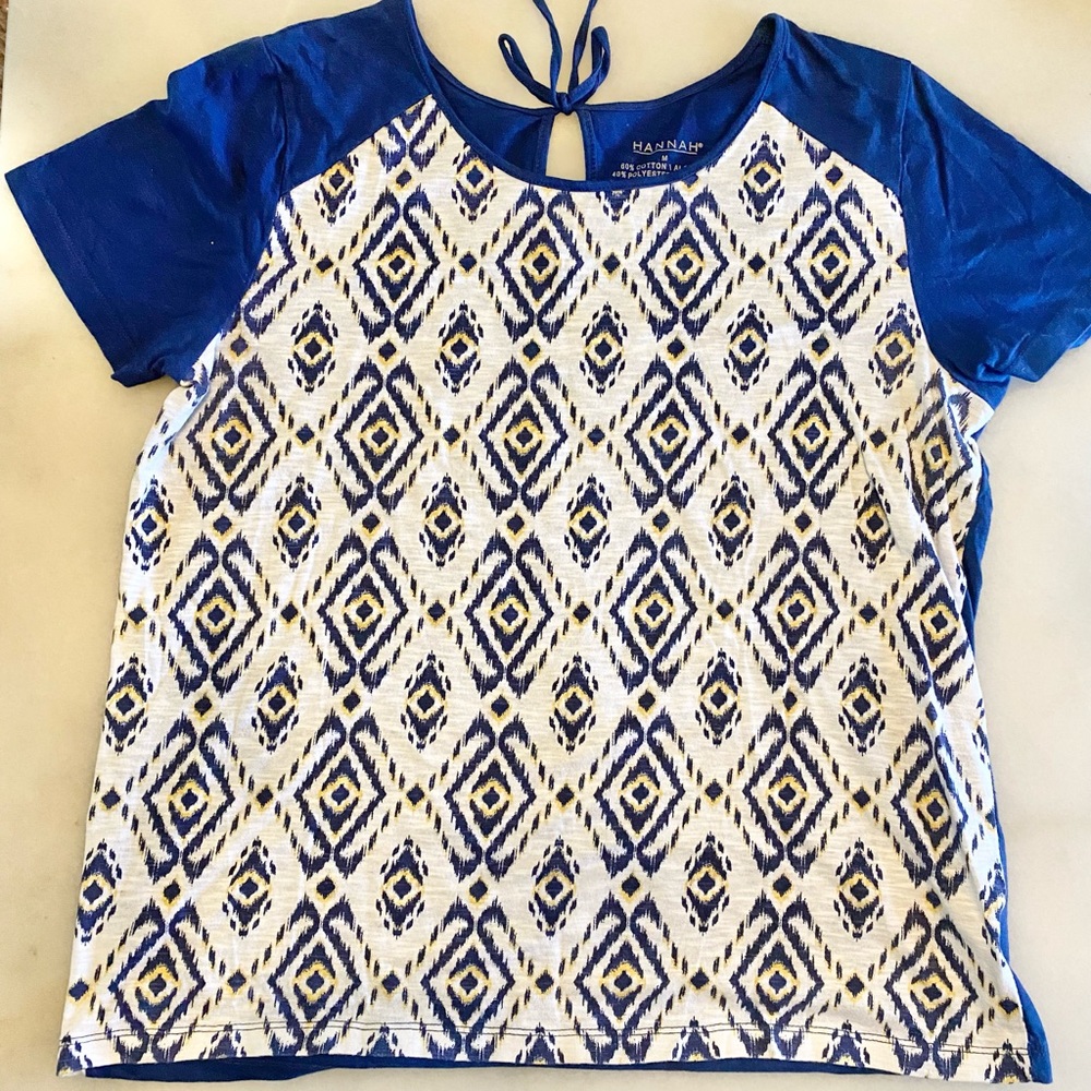 HANNAH Ikat Pattern Shirt